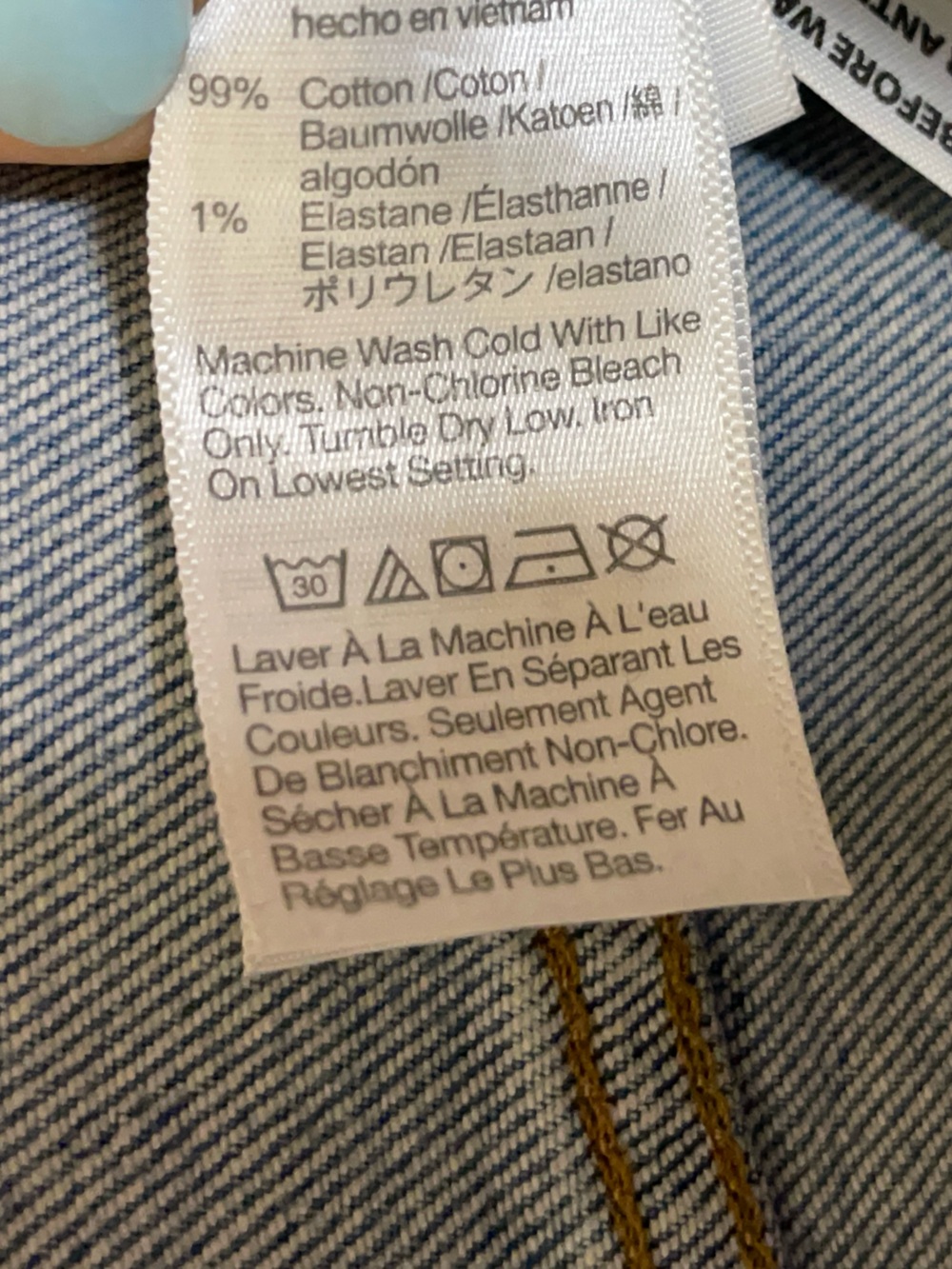 Madewell The Perfect Vintage Straight Leg Jeans Sz 30 - Picture 8 of 8